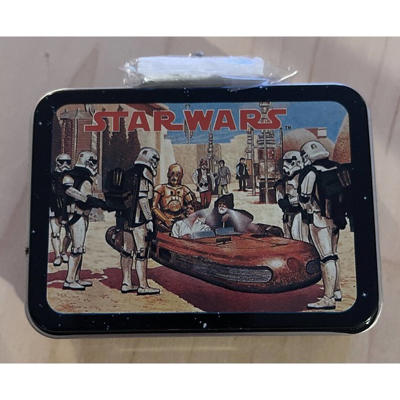 Hallmark Keepsake 1998 Star Wars A New Hope Replica Lunchbox Ornament New MNIB - Picture 3 of 8